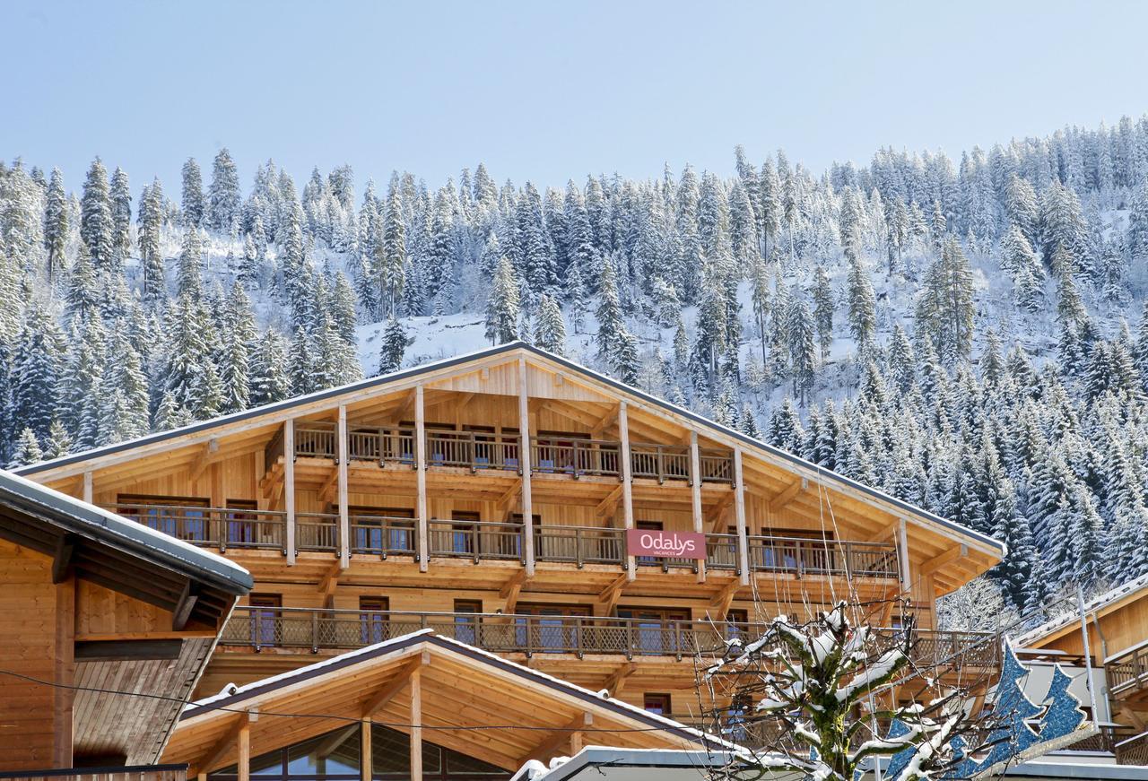 Residence Prestige Odalys Les Fermes De Chatel Bagian luar foto