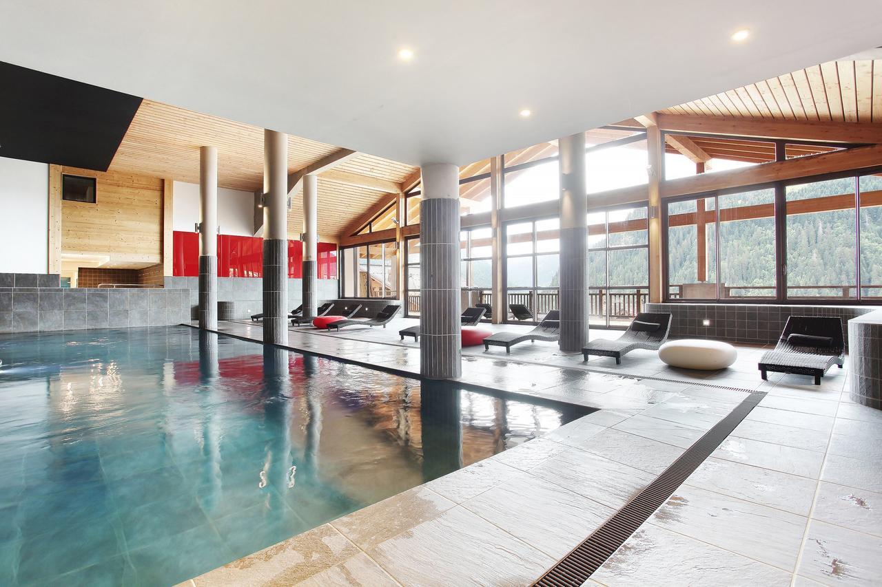 Residence Prestige Odalys Les Fermes De Chatel Bagian luar foto